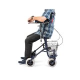 LENA álló rollátor 4 kerékkel és könyöktámasszal