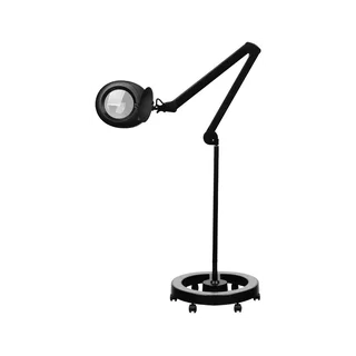 Elegante 6025 60 LED nagyítós lámpa állvánnyal, fekete színben