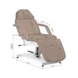 Hidraulikus kezelőszék 360 fok - 210 barna