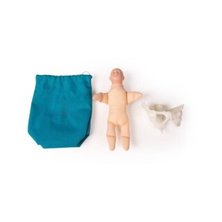 Mini medence szülési babával