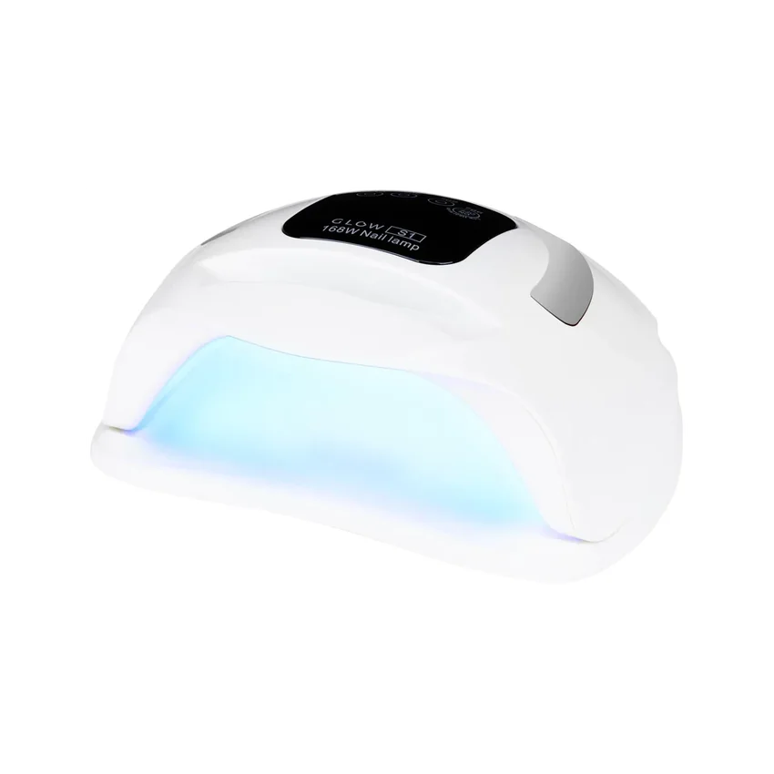 Körömlámpa UV lámpa nails Glow S1 168W - fehér ezüst