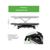 Evero Cross X4 ERGO lábboltozat kezelőasztal - szürke