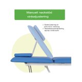 Optima elektromos kezelőasztal - Kék