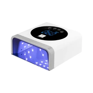UV lámpa LED körömre OCHO NAILS X22 72W vezeték nélküli fehér tükrös talppal