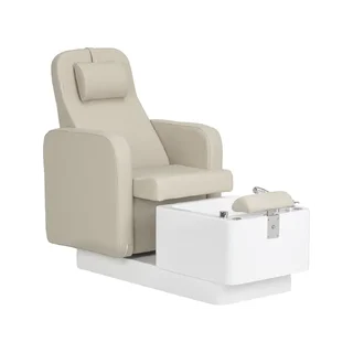 Pedikűr szék SPA Sillon Elysia krémszínű