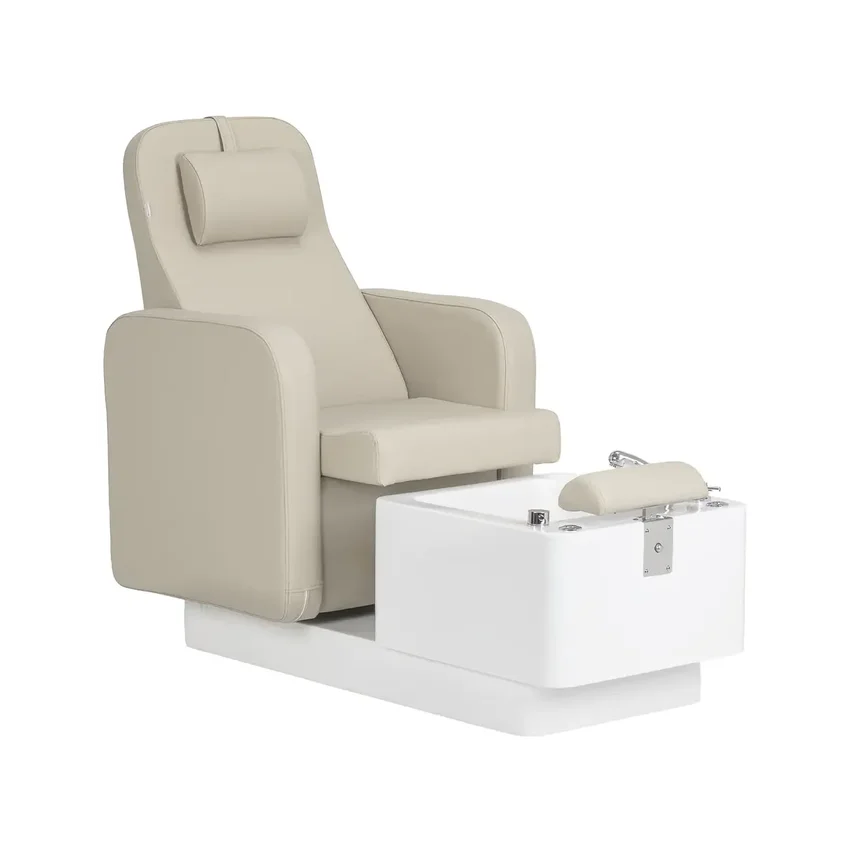 Pedikűr szék SPA Sillon Elysia krémszínű