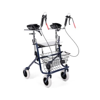 LENA álló rollátor 4 kerékkel és könyöktámasszal