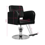 Hair System fodrászszék HS92 fekete