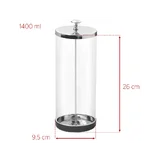 Üvegtartály fertőtlenített eszközökhöz – 1400 ml
