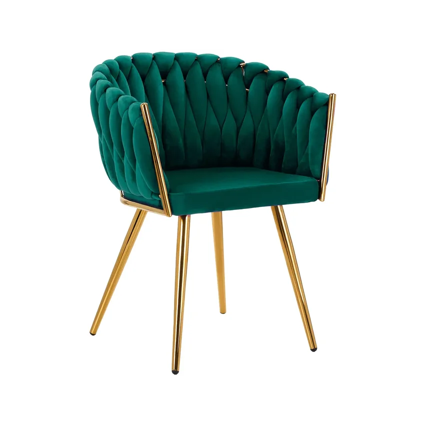 4Rico Bársony Sminkfotel QS-GW06G - Zöld