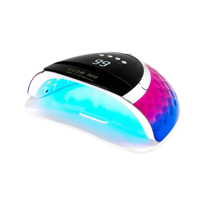 UV LED körömlámpa YC57 RN kékesrózsaszín 268W