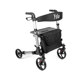 Alumínium rollátor 4 kerékkel - YOLA