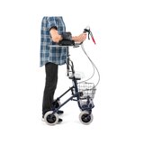 LENA álló rollátor 4 kerékkel és könyöktámasszal