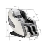 Sakura Comfort Plus 806 masszázsfotel - Szürke