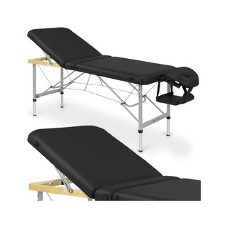 Masszázsasztal alumínium Aero Plus 60cm K015 Fekete