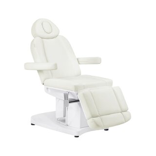 Azzurro 708A elektromos kozmetikai szék, 4 motor, fehér