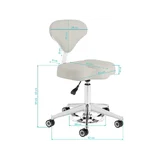 Ergonomikus munkaszék - Azzurro 156f - szürke