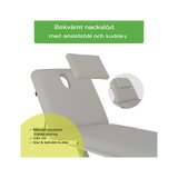 Optima elektromos kezelőasztal - Szürke