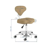 Ergonomikus munkaszék - Azzurro 156f - bézs