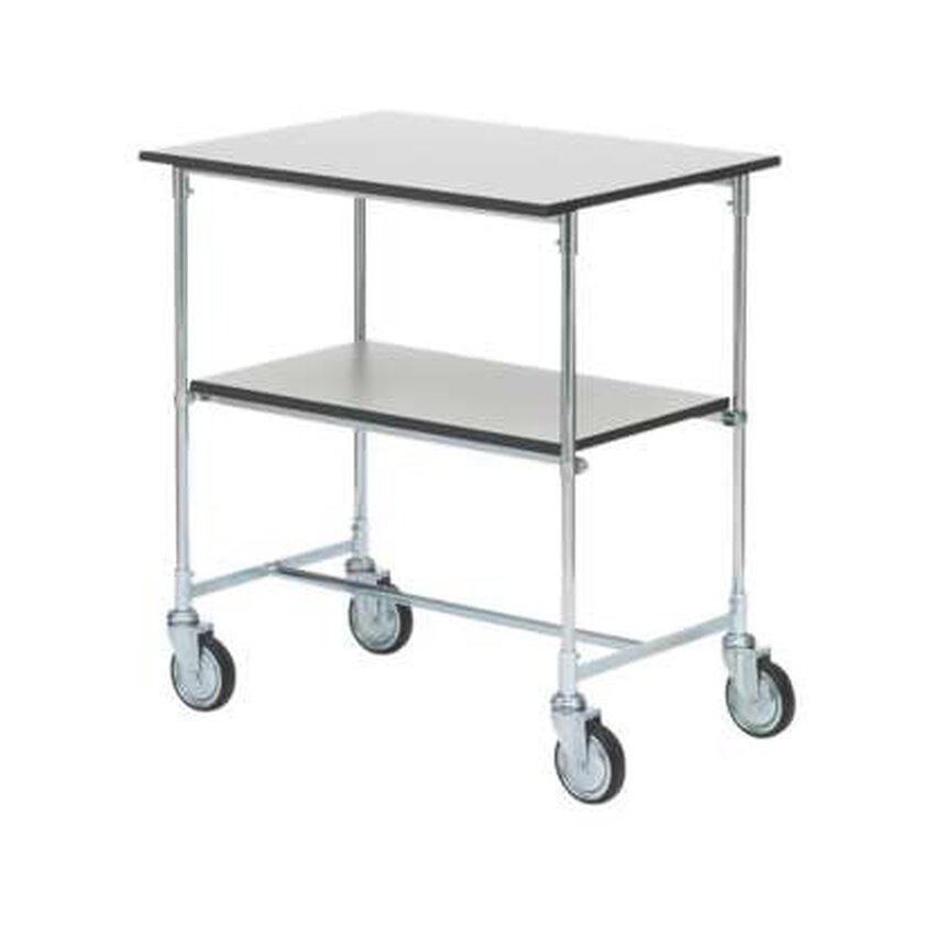 ESD görgős asztal laminált lapokkal
