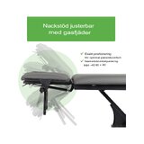Fortis 2 ERGO masszázsasztal, elektromos lábvezérlés - szürke