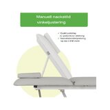 Optima elektromos kezelőasztal - Szürke
