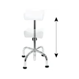 Lábtartó – Magasság 37 és 60 cm között – AM-5012C Fehér