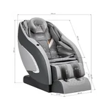 Sakura masszázsfotel Classic 305 Grey cégeknek
