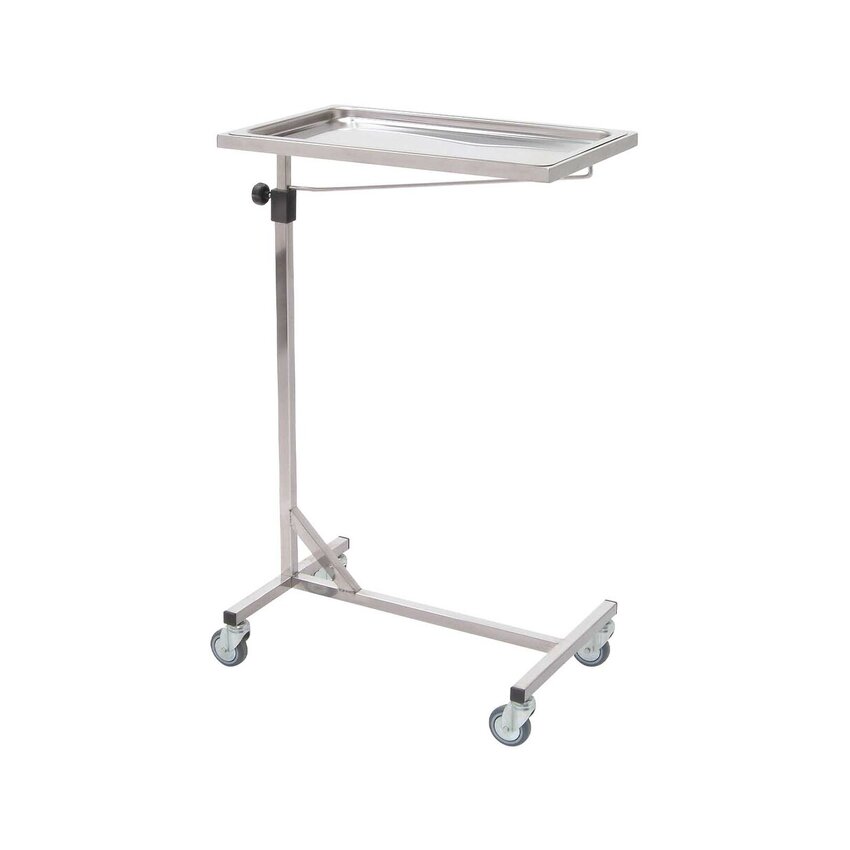 Oldalkocsi kerekekkel – Mayo – Rozsdamentes acél – Hossz 60 cm