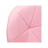 Munkaszék háttámlával rózsaszín
