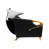 Samponos szék C019G - Fekete, ergonomikus