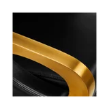 Samponos szék C019G - Fekete, ergonomikus