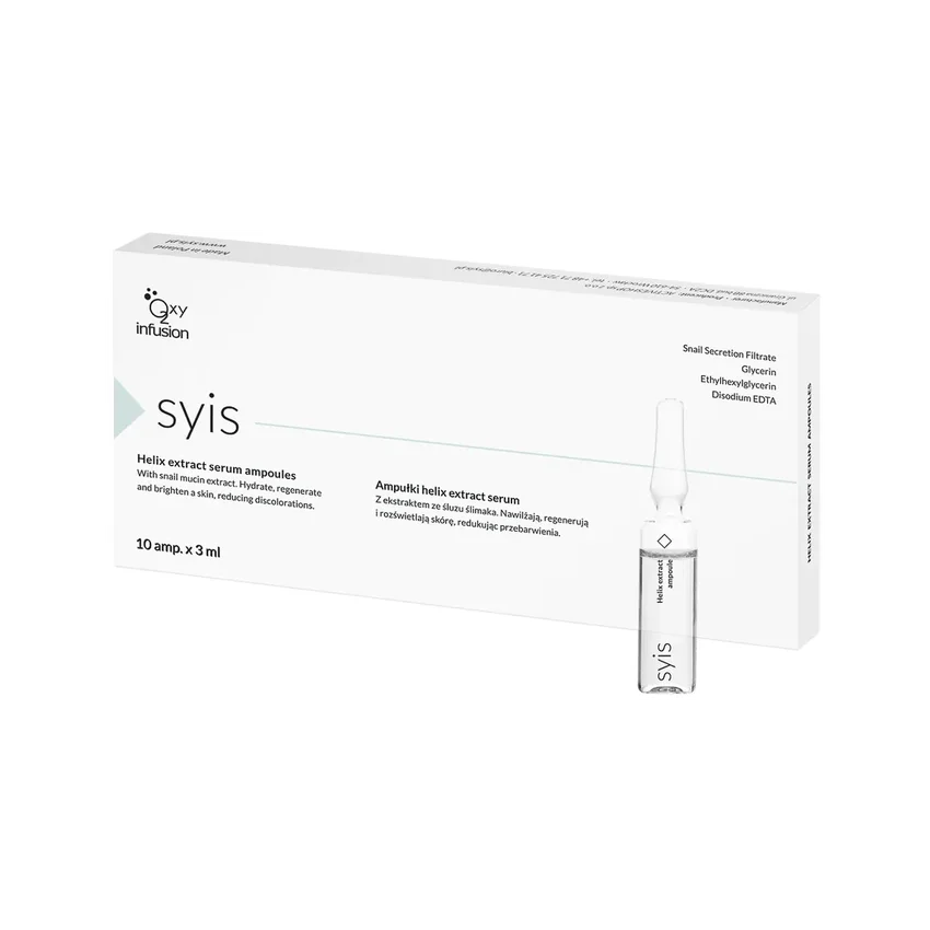Syis ampullák csiganyálka hélix kivonat szérummal 10x3ml