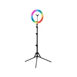 Gyűrűlámpa talppal - GLOW gyűrű RGB 13" bsc 10W