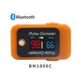 Pulzoximéter oxigénszaturációs monitor Bluetooth-szal és alkalmazással