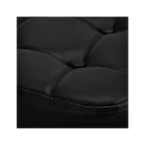 Kozmetikai szék M-1645 FEKETE ARANY