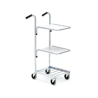 Mini kocsi két polccal
