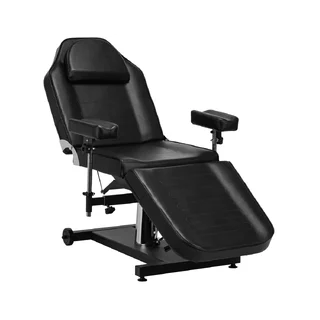 PRO INK 322F hidraulikus tetováló szék, fekete
