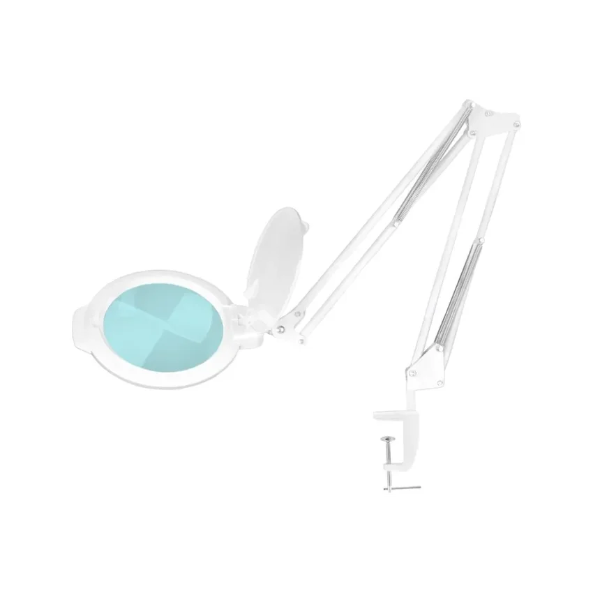 Nagyító lámpa LED nagyító lámpa Moonlight 8013/6" fehér asztali lámpa