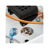 Japán fejrészű masszázságy Maldives - barna