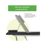Optima elektromos kezelőasztal - Fekete