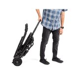 Összecsukható kerekesszék-szállítás fogantyúval