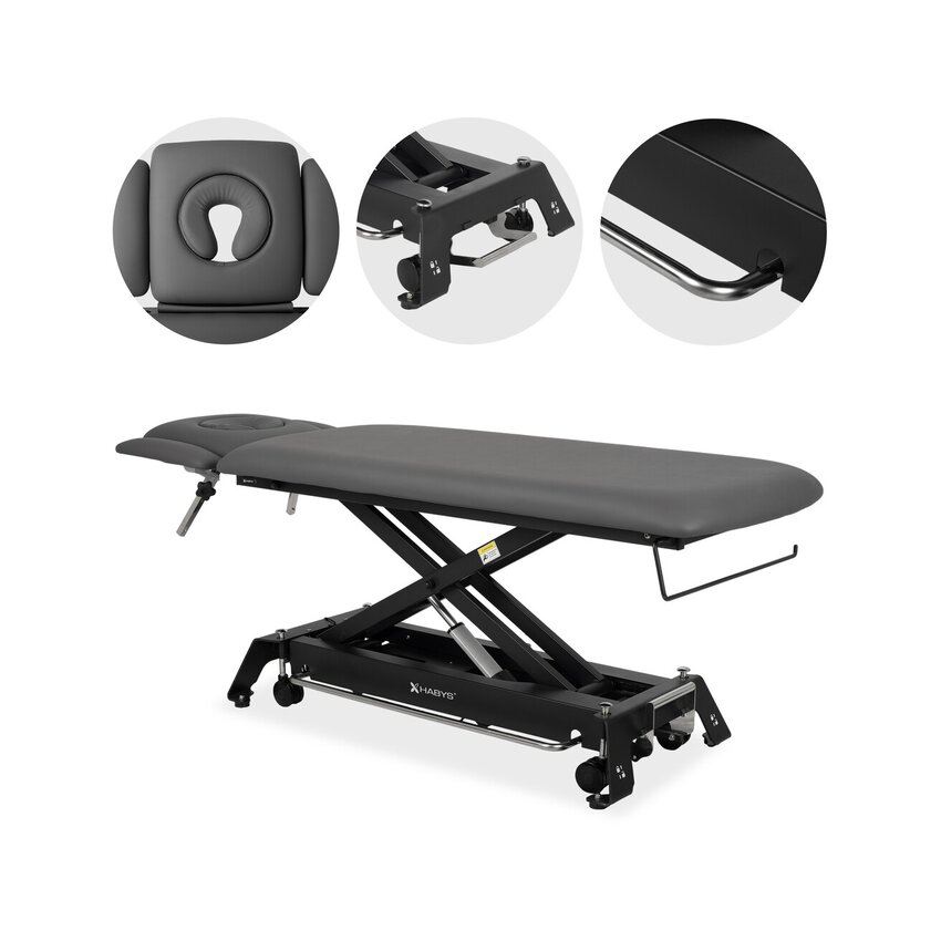 Evero Cross X4 ERGO lábboltozat kezelőasztal - szürke