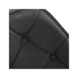 4Rico bársonyfotel QS-BL14G - szürke