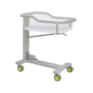 Kerekes babaágy újszülöttgyógyászati célra – Trendelenburg pozíció – 90x47x97 cm