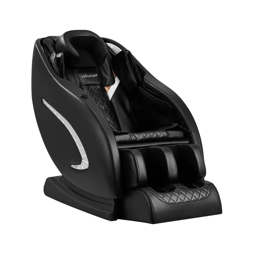 Sakura masszázsfotel Classic 305 fekete, ergonomikus masszázskezelésekhez