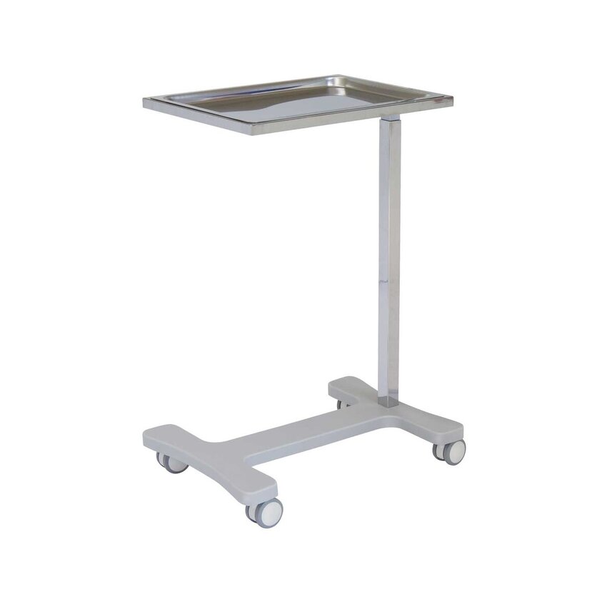 Oldalkocsi kerekekkel – Mayo – Rozsdamentes acél – Hossz 70 cm