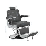 Hair System fodrászszék BM88066 szürke