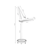 Elegáns 801-S LED kezelőlámpa fehér állvánnyal