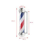 Forgó borbélylámpa Barberpole